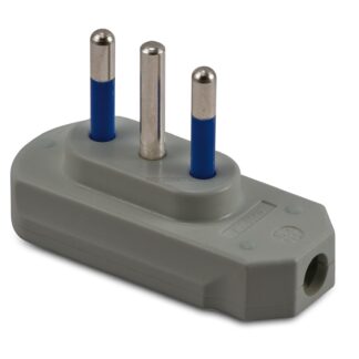 MST05411-G Spina piatta 10A 2P+T Grigia