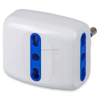 MST05961 Adatt.Triplo P17/11 2+T 16A Bianco