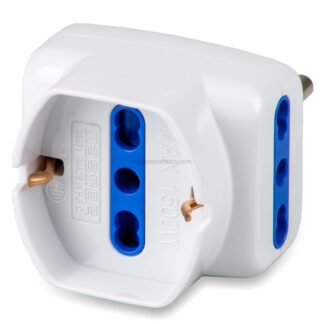 MST05971 Adatt.Triplo P40 + 2 P17/11 16A+T Bianco