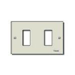 VIW08536 Placca 2M allum. viti oro