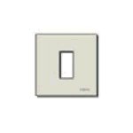 VIW08605 Placca 1M allum. scatto oro
