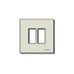 VIW08606 Placca 2M allum. scatto oro