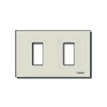 VIW08636 Placca 2M allum. scatto oro