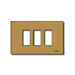 VIW08637.BR Placca 3M allum. scatto bronzo