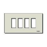 VIW08638 Placca 4M allum. scatto oro