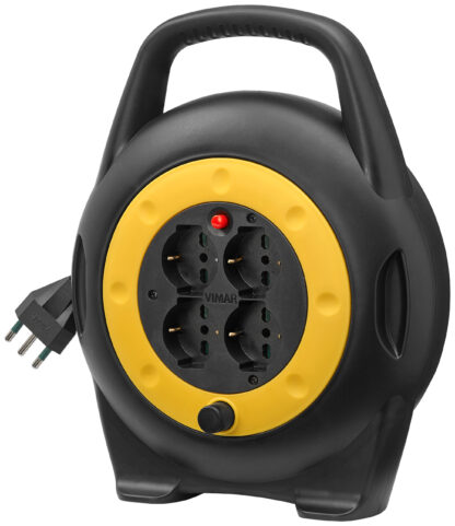 VIW0P32714 Avvolgicavo 16A 4 uscite universali 10m