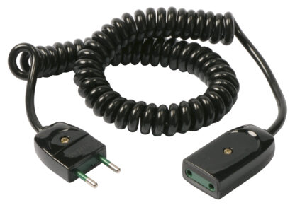 VIW0P32322 Cavo prolunga estensibile 2x0,75 3m nero