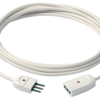 VIW0P32367.B Cavo prolunga 3G0,75 5m bianco