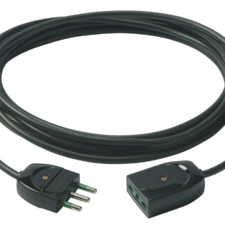 VIW0P32387 Cavo prolunga 3G1 5m nero