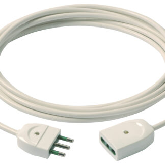 VIW0P32387.B Cavo prolunga 3G1 5m bianco