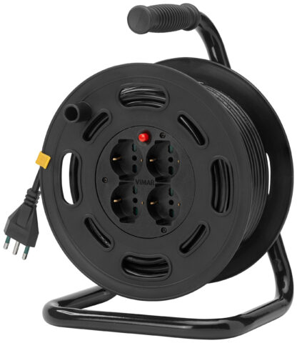 VIW0P32731 Avvolgicavo 16A 4 uscite universali 30m