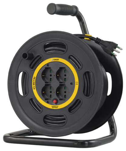 VIW0P32733 Avvolgicavo 16A 4 uscite universali 45m