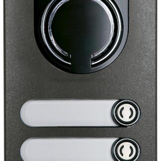 VIW1224/35 Placca a/v 2M IK10 4 tasti grigio sabl