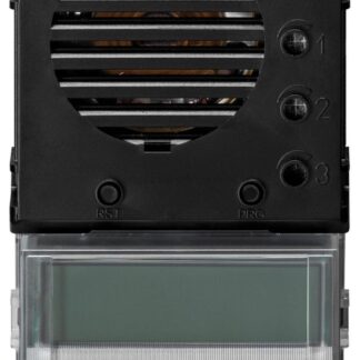 VIW13A7.B Unit 2F+ A/V LED b.co tastiera acciaio