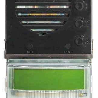 VIW13F7.B Unit 2F+ A/V LED b.co tastiera acciaio