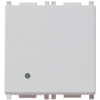 VIW14000.2.SL Interruttore 1P 10AX 2M Silver