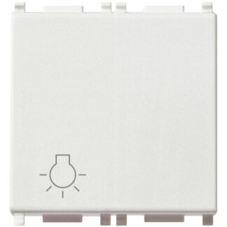 VIW14008.2.L Pulsante 1P NO 10A luce 2M bianco