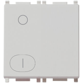 VIW14015.2.SL Interruttore 2P 16AX 2M Silver