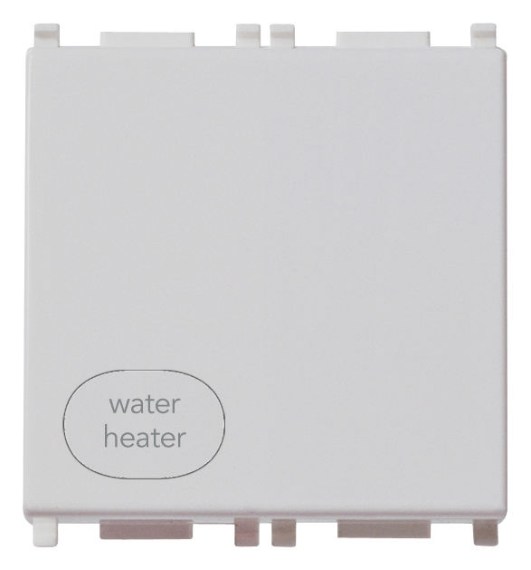 VIW14016.2.WH.SL Interruttore 2P 20AX WAT./HEAT.2M Silver