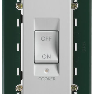 VIW14019.CK.SL Interruttore 2P 45A COOKER 5M Silver