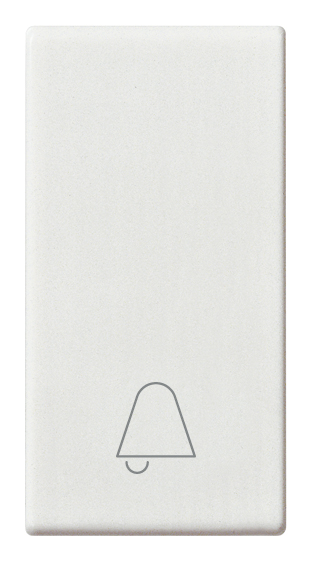 VIW14021.C Tasto 1M simbolo campanello bianco