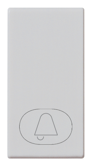 VIW14021.C.SL Tasto 1M simbolo campanello Silver