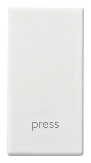 VIW14021.PS Tasto 1M PRESS bianco