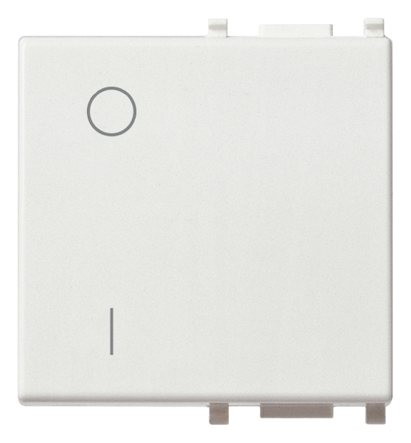 VIW14022.99 Tasto 2M simbolo O/I bianco