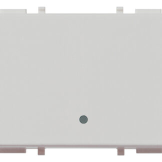 VIW14023.SL Tasto 3M illuminabile Silver