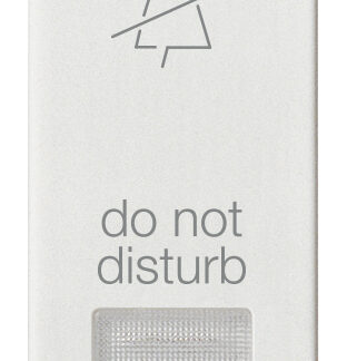 VIW14026.DND Tasto 1M con diffusore simb. DND bianco