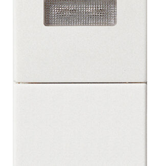 VIW14068.B Pulsante 1P NO 10A + spia bianca bianco
