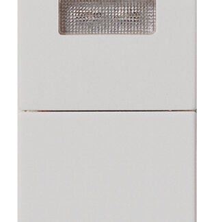 VIW14068.B.SL Pulsante 1P NO 10A + spia bianca Silver