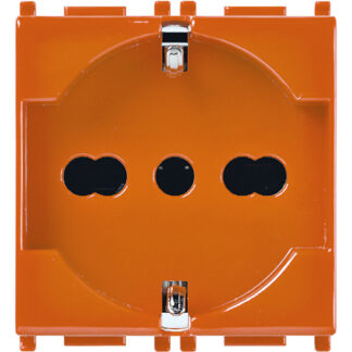 VIW14210.AB.A Presa 2P+T16A univ antibatterico arancio