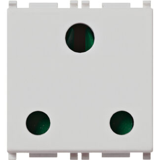 VIW14218.SL Presa SICURY 2P+T 16A inglese Silver