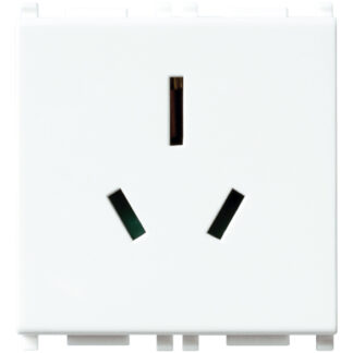 VIW14262 Presa SICURY 2P+T 15A Australia bianco