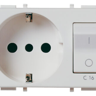 VIW14276.SL Presa 2P+T 16A P30 intb+MT C16 Silver