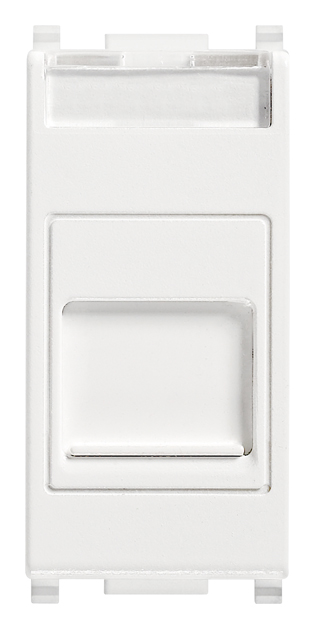 VIW14322 Presa RJ11 6/4 con portello bianco