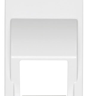 VIW14343.K Adattatore RJ45 inclinato bianco