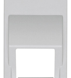 VIW14343.K.SL Adattatore RJ45 inclinato Silver