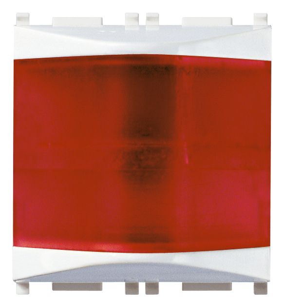 VIW14387.R Spia prismatica rosso bianco