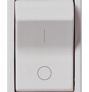 VIW14405.06.SL Interruttore MT 1P+N C6 120-230V Silver