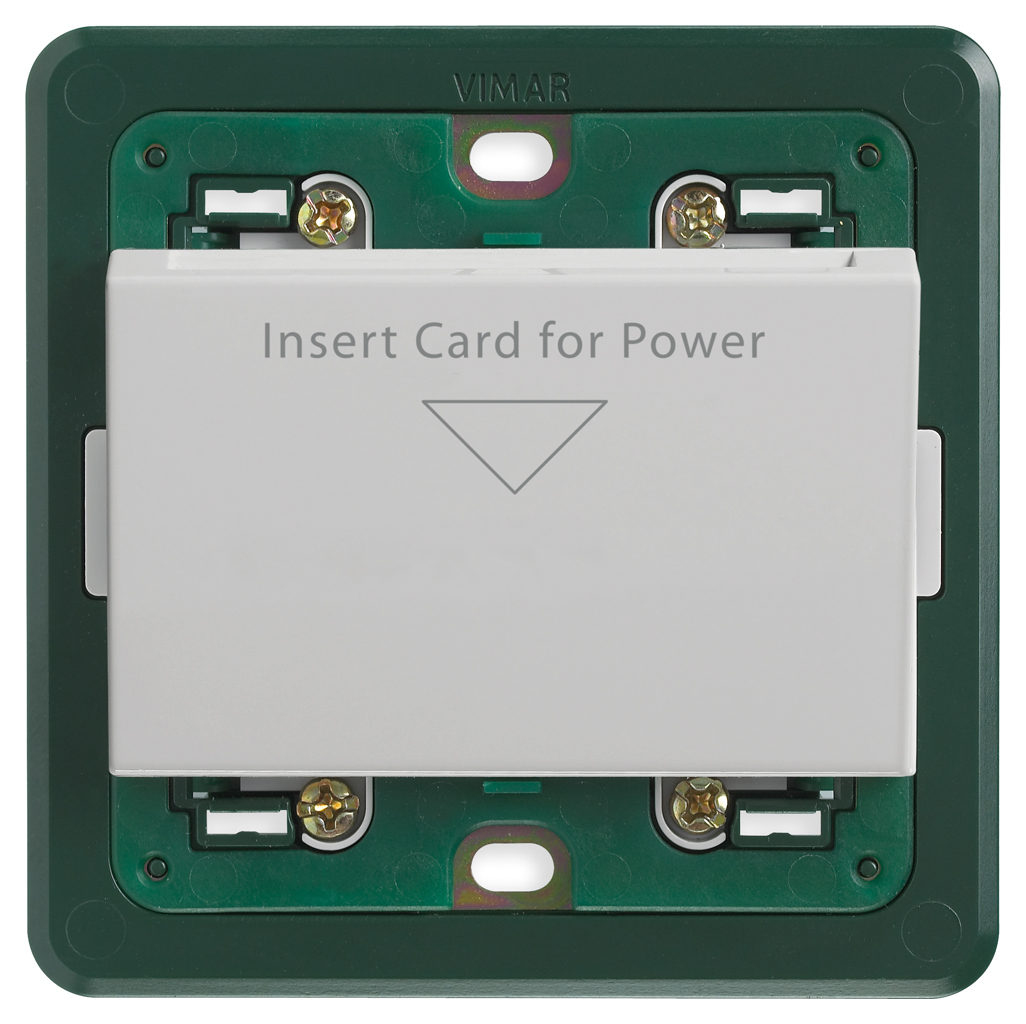VIW14466.SL Interruttore a badge 230V Silver