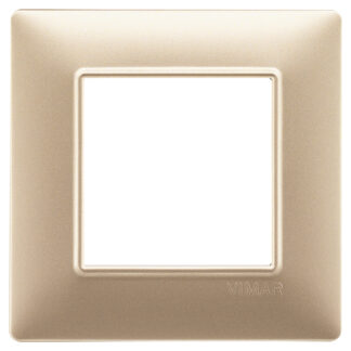 VIW14642.22 Placca 2M champagne opaco
