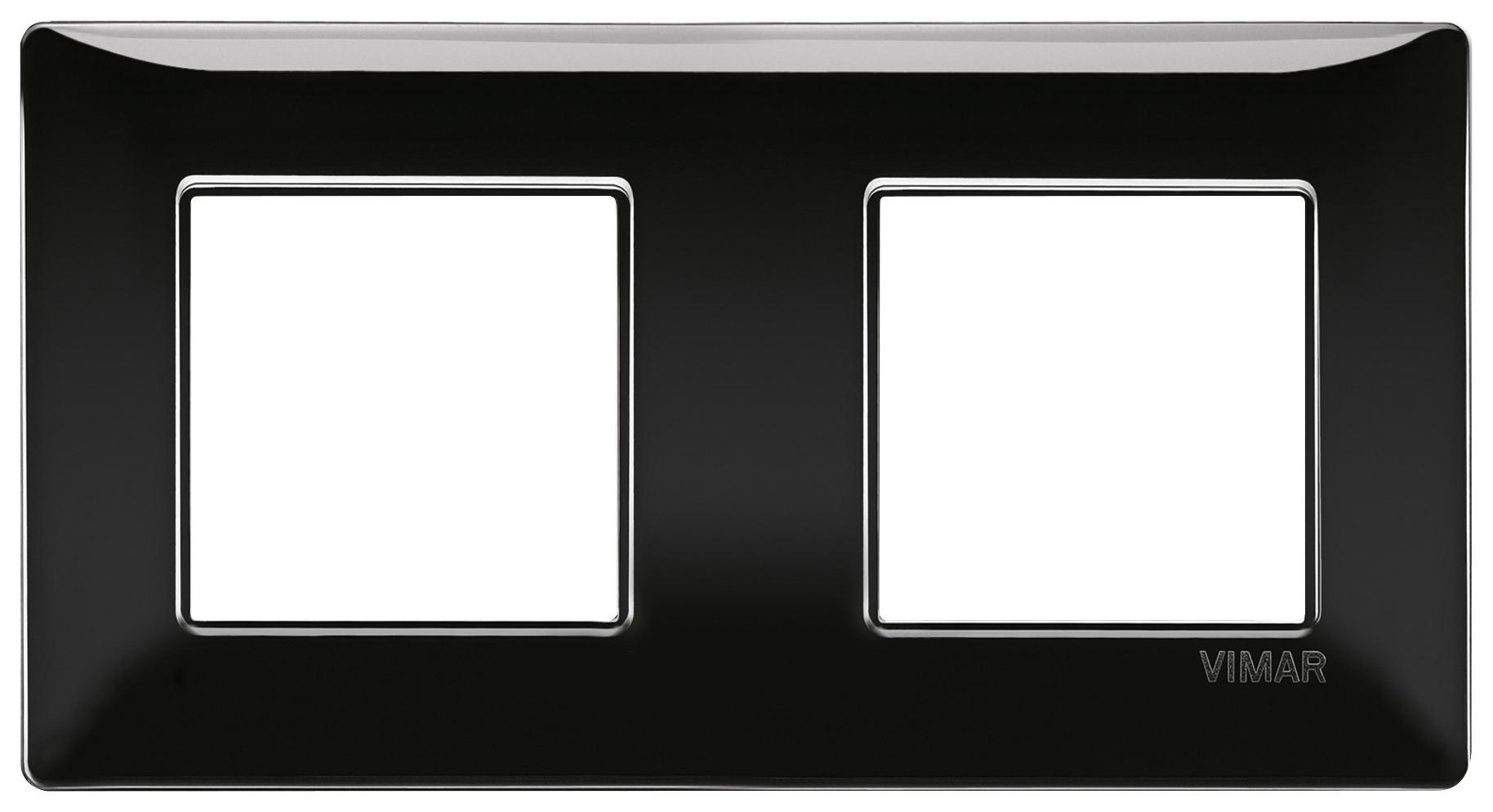 VIW14643.05 Placca 4M (2+2) int71 nero