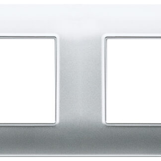 VIW14643.20 Placca 4M (2+2) int71 argento opaco