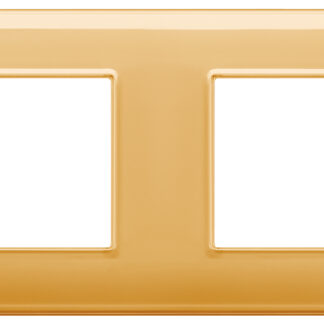 VIW14643.43 Placca 4M (2+2) int71 Reflex ambra