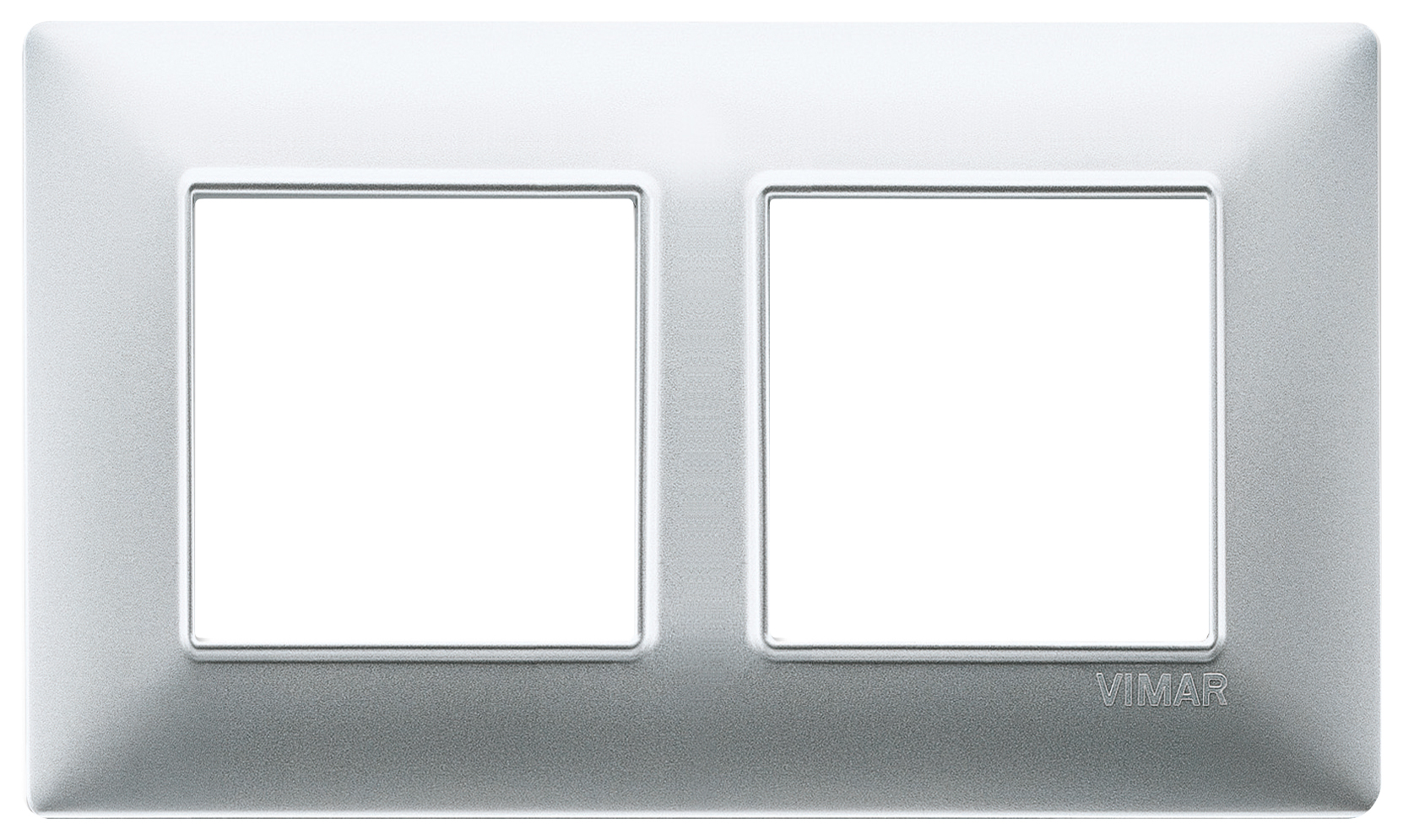 VIW14645.20 Placca 4M (2+2) int57 argento opaco