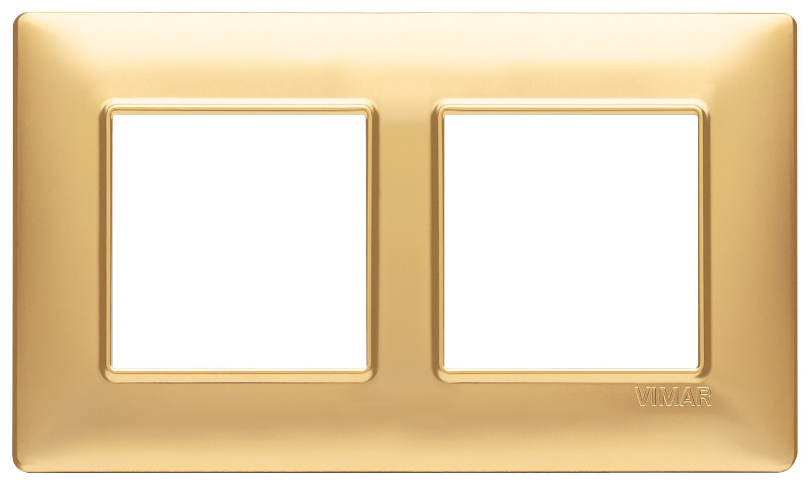 VIW14645.25 Placca 4M (2+2) int57 oro opaco