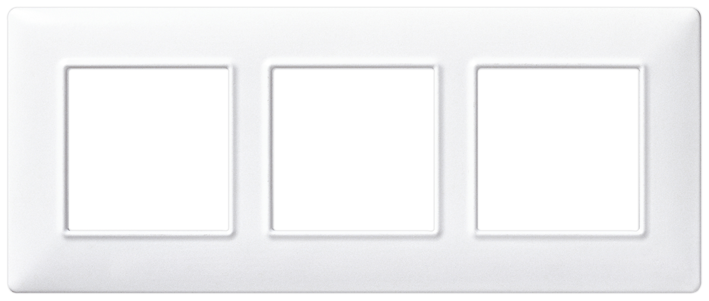 VIW14646.01 Placca 6M (2+2+2) int57 bianco