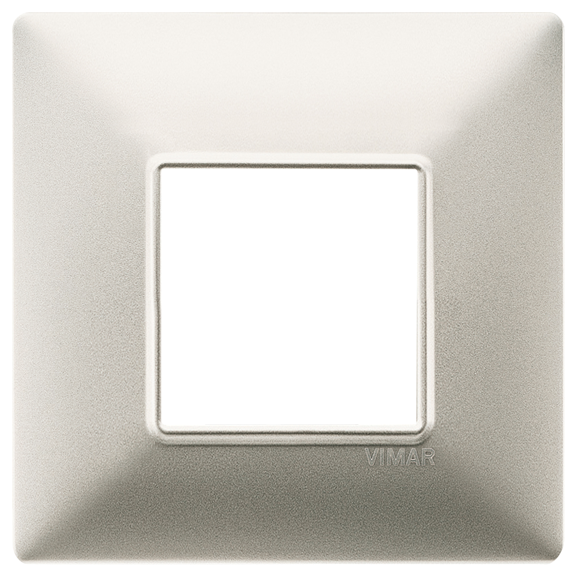 VIW14647.21 Placca 2M BS nichel opaco